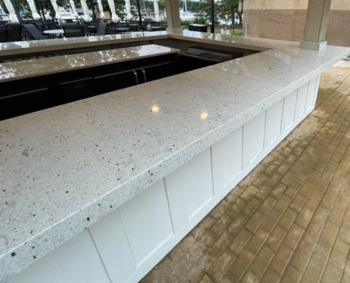 Commercial Hotel Bar Granite Countertop Project Washington DC