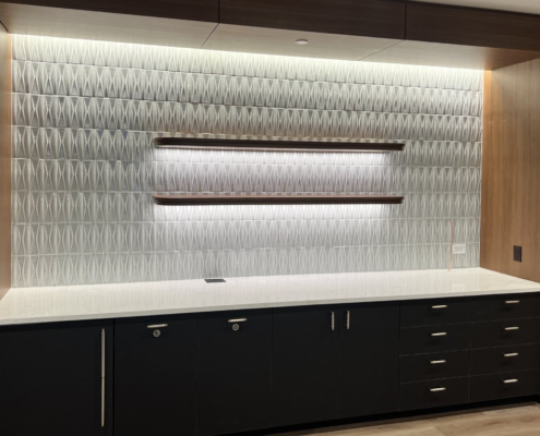 Commercial Office Thicker Quartz Countertops Bethesda Maryland